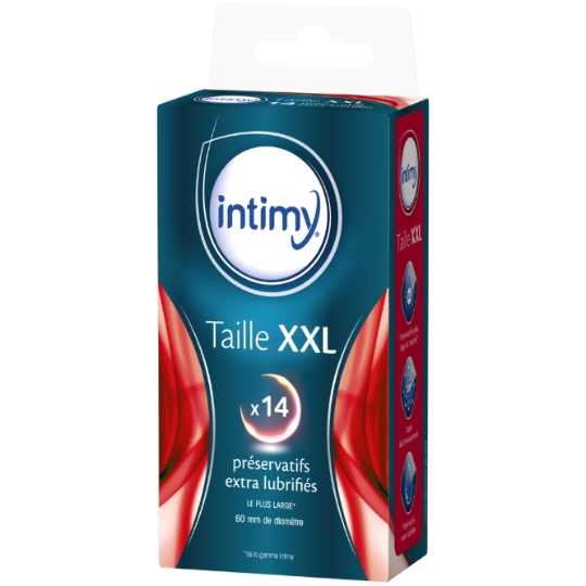 Préservatifs Taille XXL Extra Lubrifiés INTIMY
