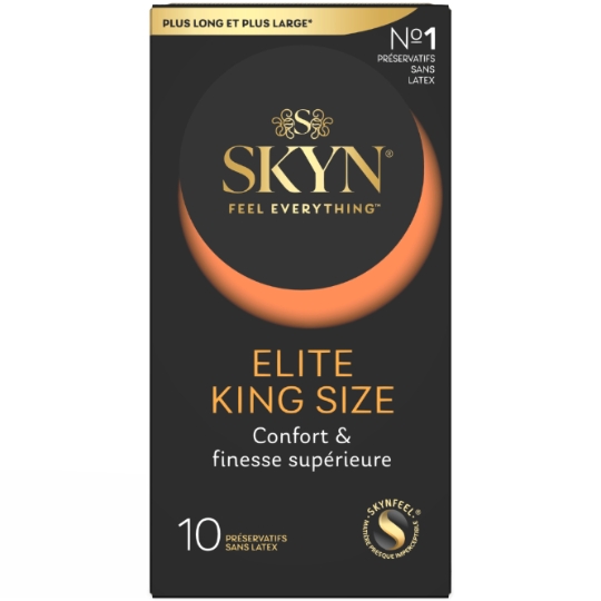 Préservatifs King Size Elite Lubrifié Ultra Fin SKYN