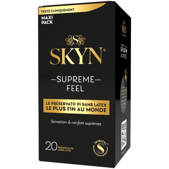Préservatifs Supreme Feel Sensation et Confort SKYN