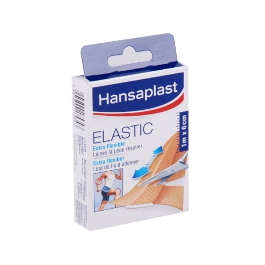 Strips Elastiques - 1 M X 6 Cm HANSAPLAST