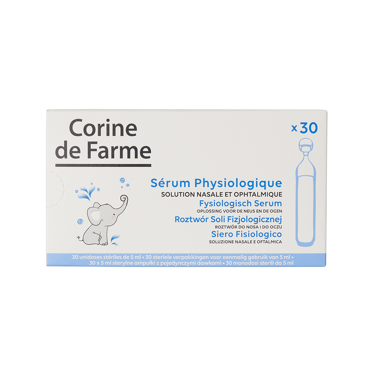 Sérum Physiologique Bébé X30 CORINE DE FARME