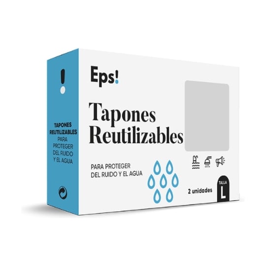 Eps - Bouchon Réutilisable (taille L) 2 Unités