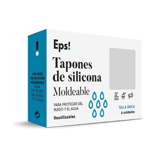 Eps - Bouchon En Silicone Moulable 6 Unités