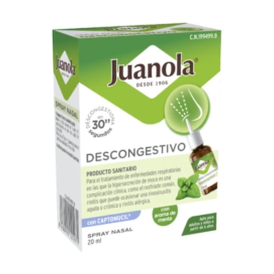 Juanola - Spray Nasal Décongestionnant 20 Ml