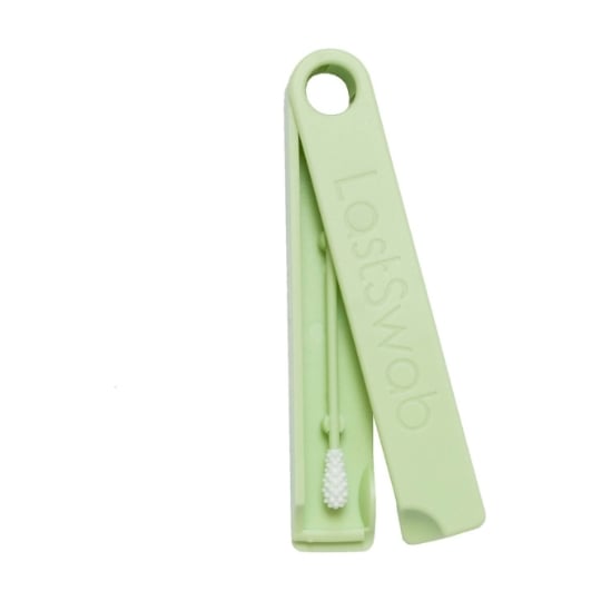 Lastswab - Cure-oreille Réutilisable Avec Boîte - Vert 1 Unité (vert)