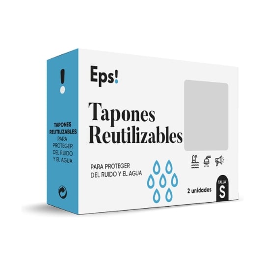 Eps - Bouchon Réutilisable (taille S) 2 Unités
