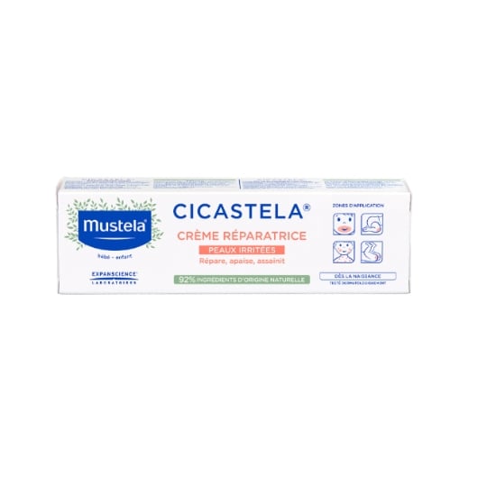 Crème bébé Rèpare et Apaise Peaux irritées Cicastela MUSTELA