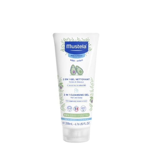 Gel douche bébé Corps et Cheveux MUSTELA