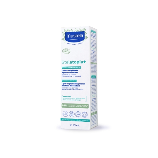 Crème Relipidante Anti-Grattage Stelatopia+ Bio MUSTELA