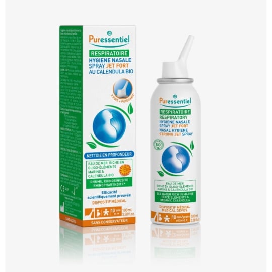Spray Hygiène Nasale Décongestionnant Jet Fort Calendula Bio PURESSENTIEL