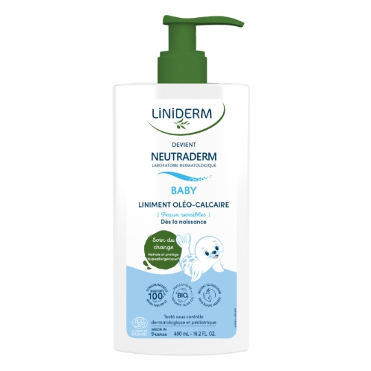 Liniment bébé Oléo-calcaire Bio NEUTRADERM