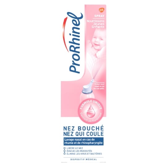 Spray Nourrissons et Enfants Rhume et Rhinopharyngite PRORHINEL