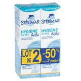 Spray Nasal Physiologique Bébé Lave et Prévient Eau de Mer 100% Naturelle Microdiffusion STERIMAR