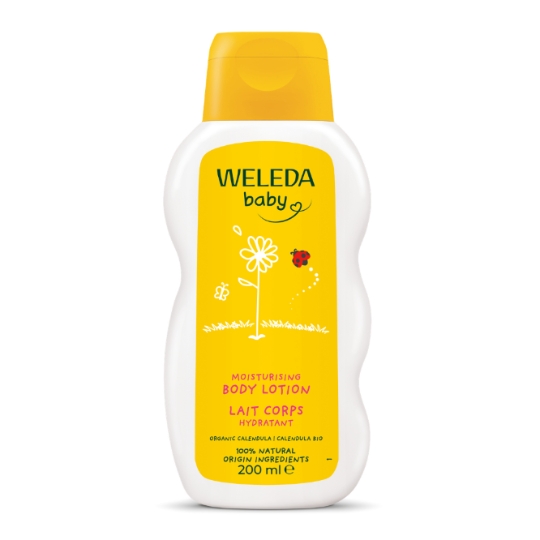 Lait bébé au Calendula et Camomille Bio WELEDA