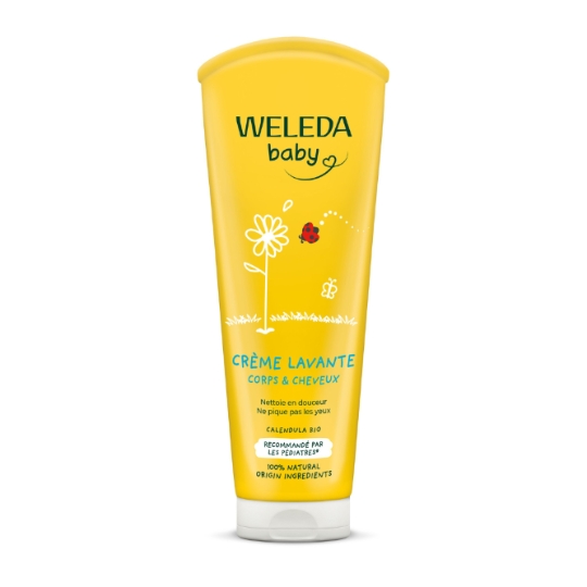 Gel douche bébé Corps et Cheveux au Calendula WELEDA
