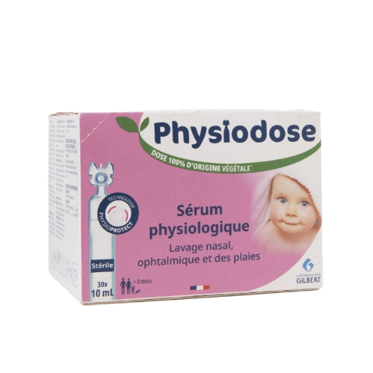 Sérum Physiologique Stérile Technologie PhysioProtect