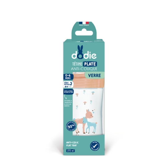 Biberon Anti-Colique 270mL Débit 0-6 Mois DODIE DODIE
