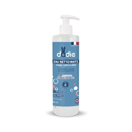 Eau nettoyante bébé À L'aloe Vera 3en1 Bio DODIE DODIE