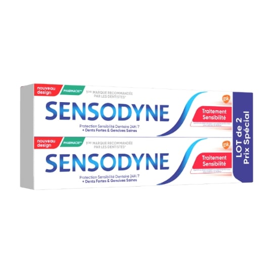 Dentifrice Sensibilité Soulagement et Protection Goût Menthe Fraîche SENSODYNE