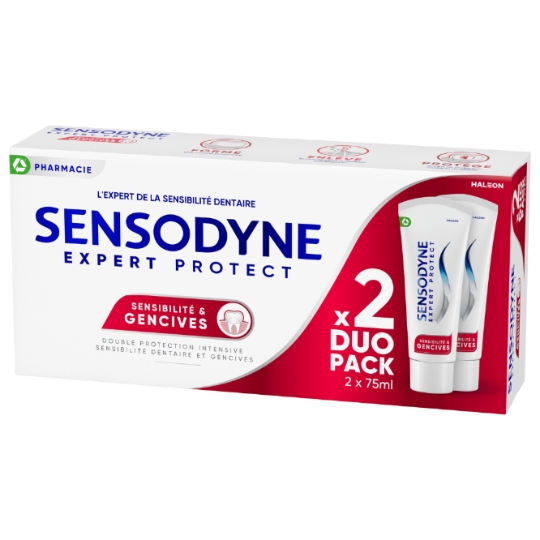 Dentifrice Expert Protect Sensibilité Gencives Menthe Fraiche SENSODYNE