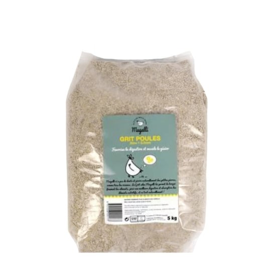 Magalli Grit Poules - Digestion Et Coquilles Solides 5 Kg Magalli
