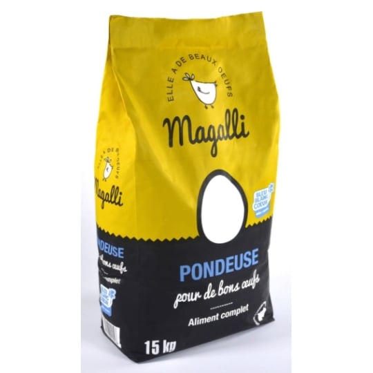 Magalli Poule Pondeuse Bleu-blanc-cœur - 15 Kg TINY FRIENDS FARM
