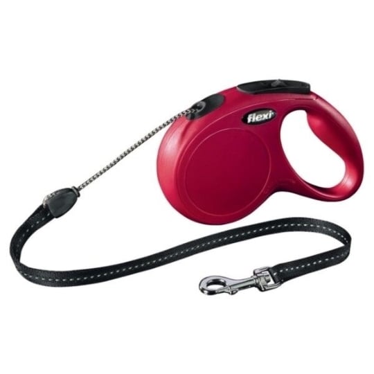 Flexi New Classic Long Rouge (8 M), Taille M FLEXI