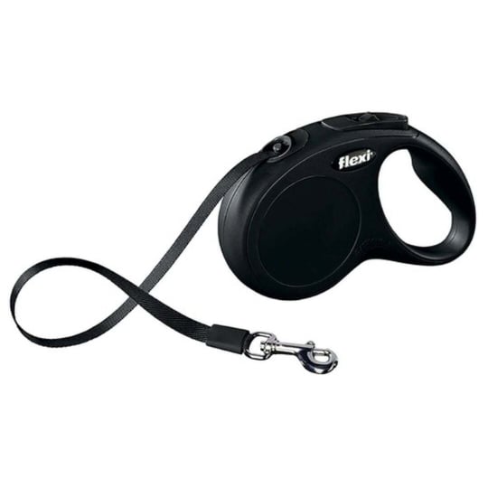 Flexi New Classic Sangle Noir (3 À  5 M) - Taille M-l FLEXI