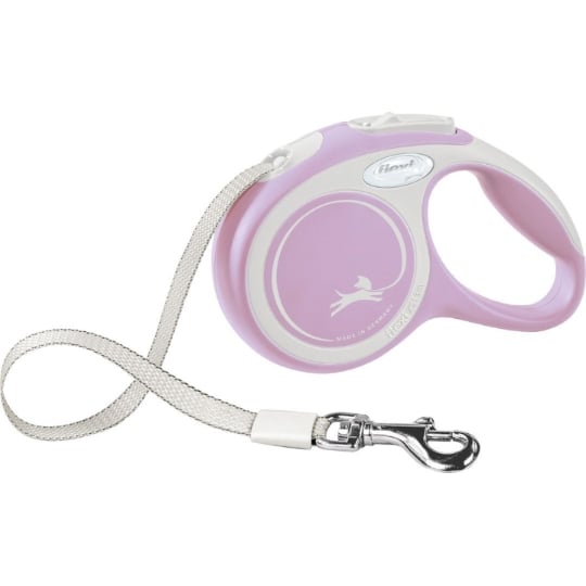 Flexi New Comfort Laisse Sangle Rose - Taille M - 5 M FLEXI