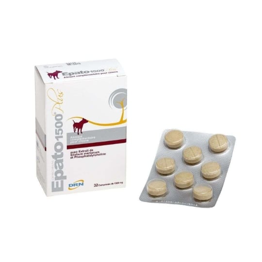 Drn Epato 1500 Chien Et Chat - 32 Comprimés DRN