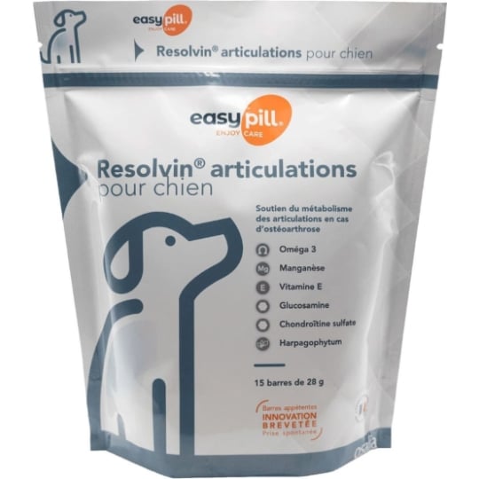 Easypill Resolvin Articulation Chien - 6 Barres OSALIA