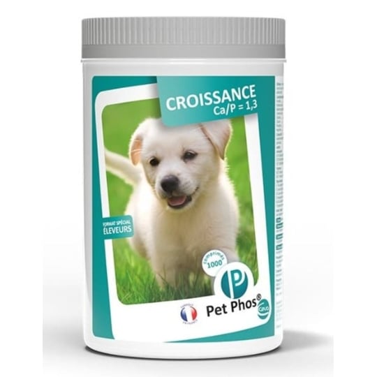Pet-phos Croissance Ca/p=1,3 - 1000 Comprimés PET-PHOS