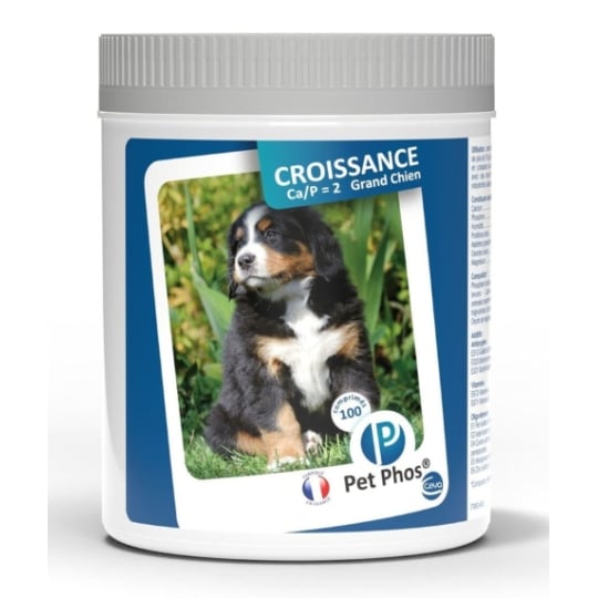 Pet-phos Croissance Grand Chien - 100 Comprimés PET-PHOS