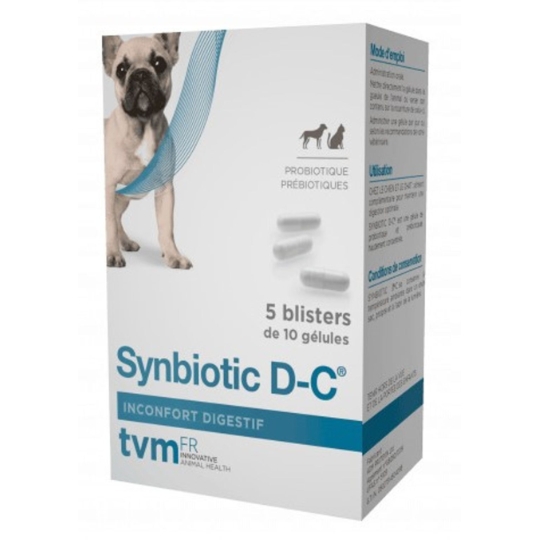 Synbiotic D-c - 50 Gélules TVM