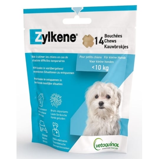 Zylkène Chews 14 Bouchées - Chien < 10 Kg ZYLKÈNE