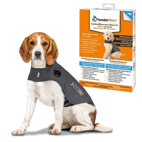 Thundershirt Gilet Relaxant Chien Gris - Taille M Thundershirt