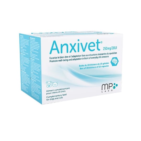 Anxivet 250 Mg/28ui Chien Et Chat - Mp Labo 30 Gelules MP LABO