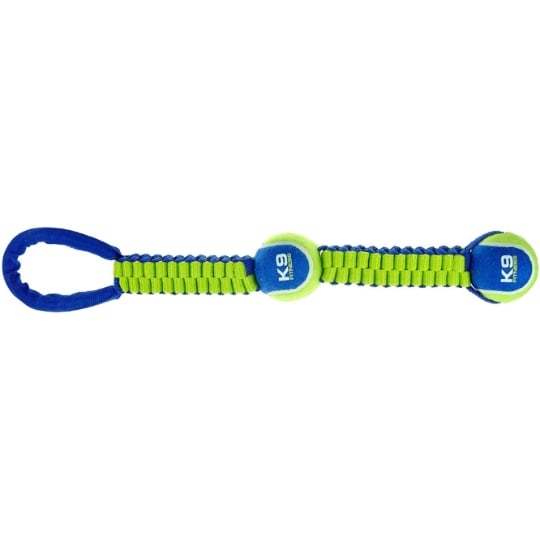 K9 Fitness Par Zeus Balle De Tennis Ballistic Twist Tirer Double 50,8 Cm JULIUS K9
