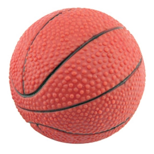 Jouet Pour Chien "balle De Basket" 7cm Rouge PARIS PRIX