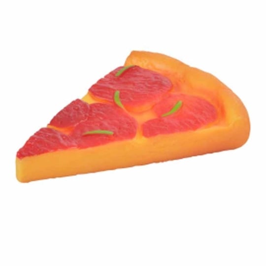 Jouet Pour Chien "pizza" 15cm Rouge PARIS PRIX