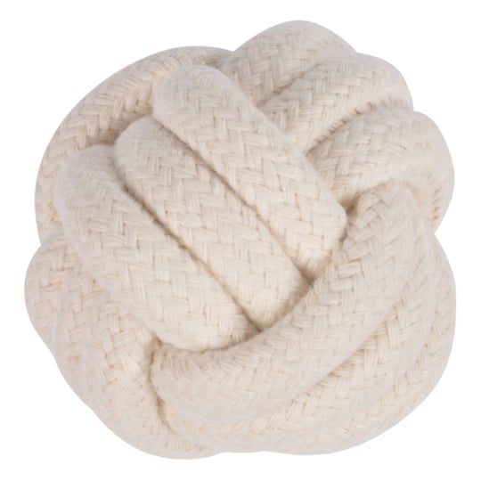 Balle Pour Chien "slow Life" 6cm Écru PARIS PRIX