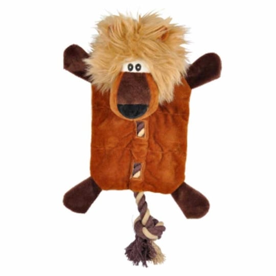 Peluche Pour Chien "lion" 37cm Marron PARIS PRIX