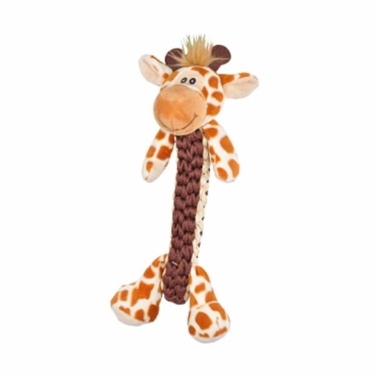 Peluche Pour Chien "girafe" 34cm Marron PARIS PRIX