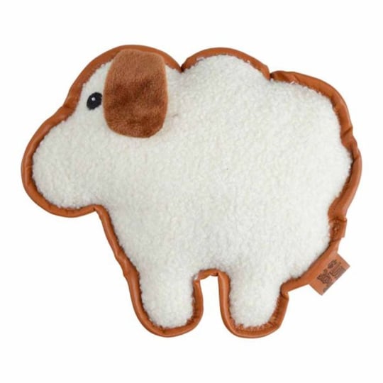 Jouet Peluche Mouton Pour Chien "wooly" 24cm Écru PARIS PRIX