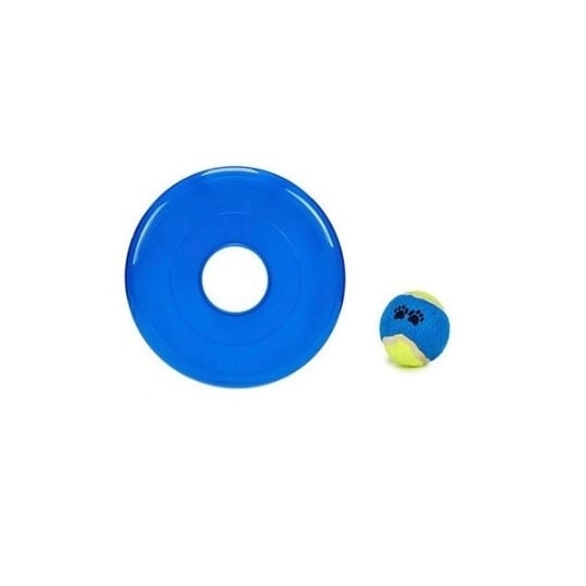 Disque Frisbee Avec Balle Pour Chien Jouet Pour Chien TOTALCADEAU