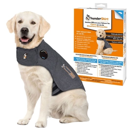 Thundershirt Gilet Relaxant Chien Gris - Taille Xl Thundershirt