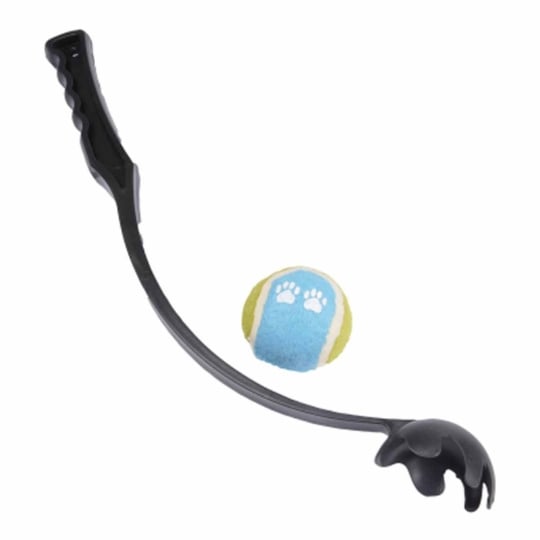 Jouet Pour Chien "lanceur Balle Tennis" 48cm Noir PARIS PRIX