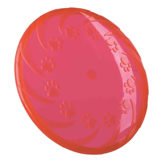 Disque Volant Dog Disc, Tpr, Flottant Pour Chiens. Ø 18 Cm Coloris: Aléatoires TRIXIE