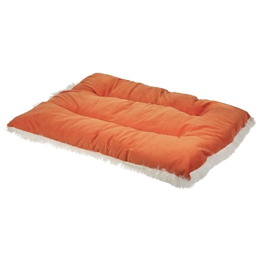Lit Pour Animal Ergani Velours Orange BELIANI