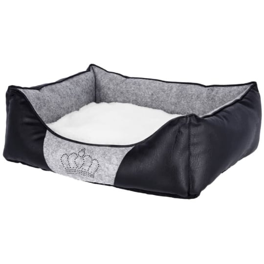 Lit Pour Chiens Chiara 42 X 32 Cm Gris Et Noir 80360 Kerbl KERBL